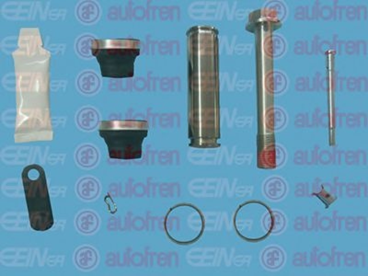 Set bucsi de ghidaj, etrier frana PEUGEOT EXPERT platou / sasiu (223) (1995 - 2016) AUTOFREN SEINSA D7112C piesa NOUA