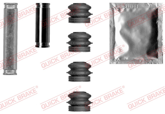 Set bucsi de ghidaj, etrier frana punte fata (1131352X QBK) TOYOTA,VW