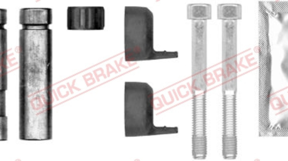 Set bucsi de ghidaj, etrier frana punte fata (1130017X QBK) Citroen,MERCEDES-BENZ,PEUGEOT