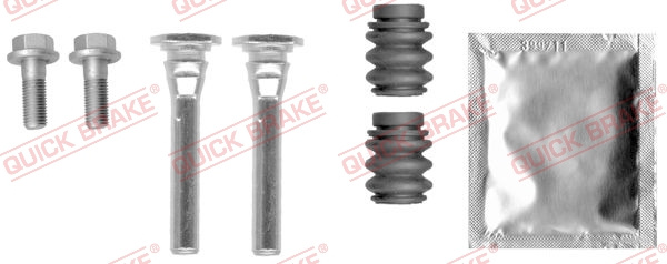 Set bucsi de ghidaj, etrier frana punte fata (1131363X QBK) HONDA,SUZUKI