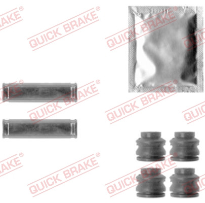 Set bucsi de ghidaj, etrier frana punte fata (1131416X QBK) KIA