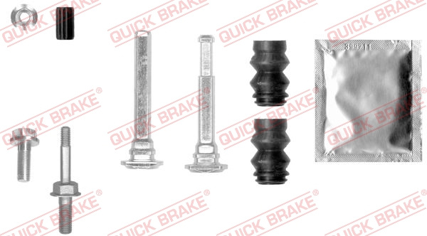 Set bucsi de ghidaj, etrier frana puntea spate (1131439X QBK) OPEL,VAUXHALL