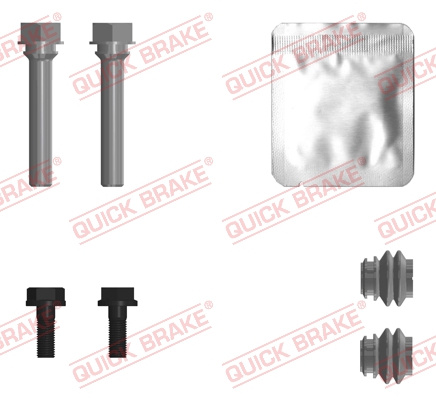 Set bucsi de ghidaj, etrier frana puntea spate (1130040X QBK) HYUNDAI,KIA