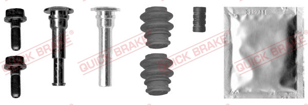 Set bucsi de ghidaj, etrier frana puntea spate (1130005X QBK) Citroen,KIA