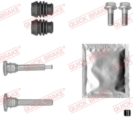 Set bucsi de ghidaj, etrier frana puntea spate (1131435X QBK) SUBARU