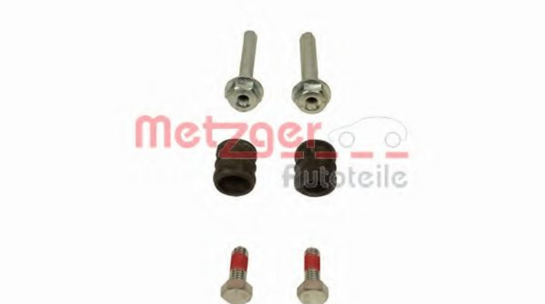 Set bucsi de ghidaj, etrier frana RENAULT MEGANE I Scenic (JA0/1) (1996 - 2001) METZGER 113-1310X piesa NOUA