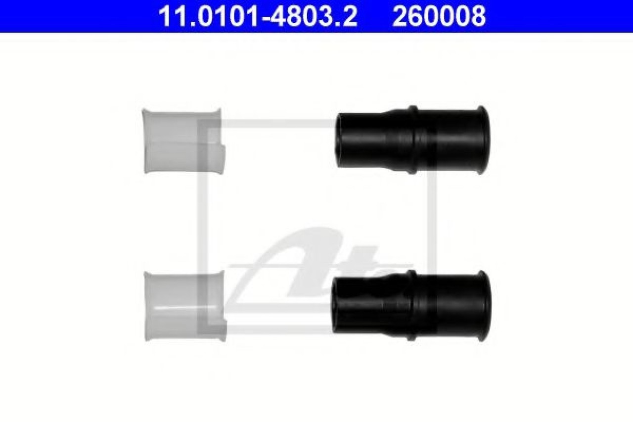 Set bucsi de ghidaj, etrier frana SEAT IBIZA II (6K1) (1993 - 1999) ATE 11.0101-4803.2 piesa NOUA