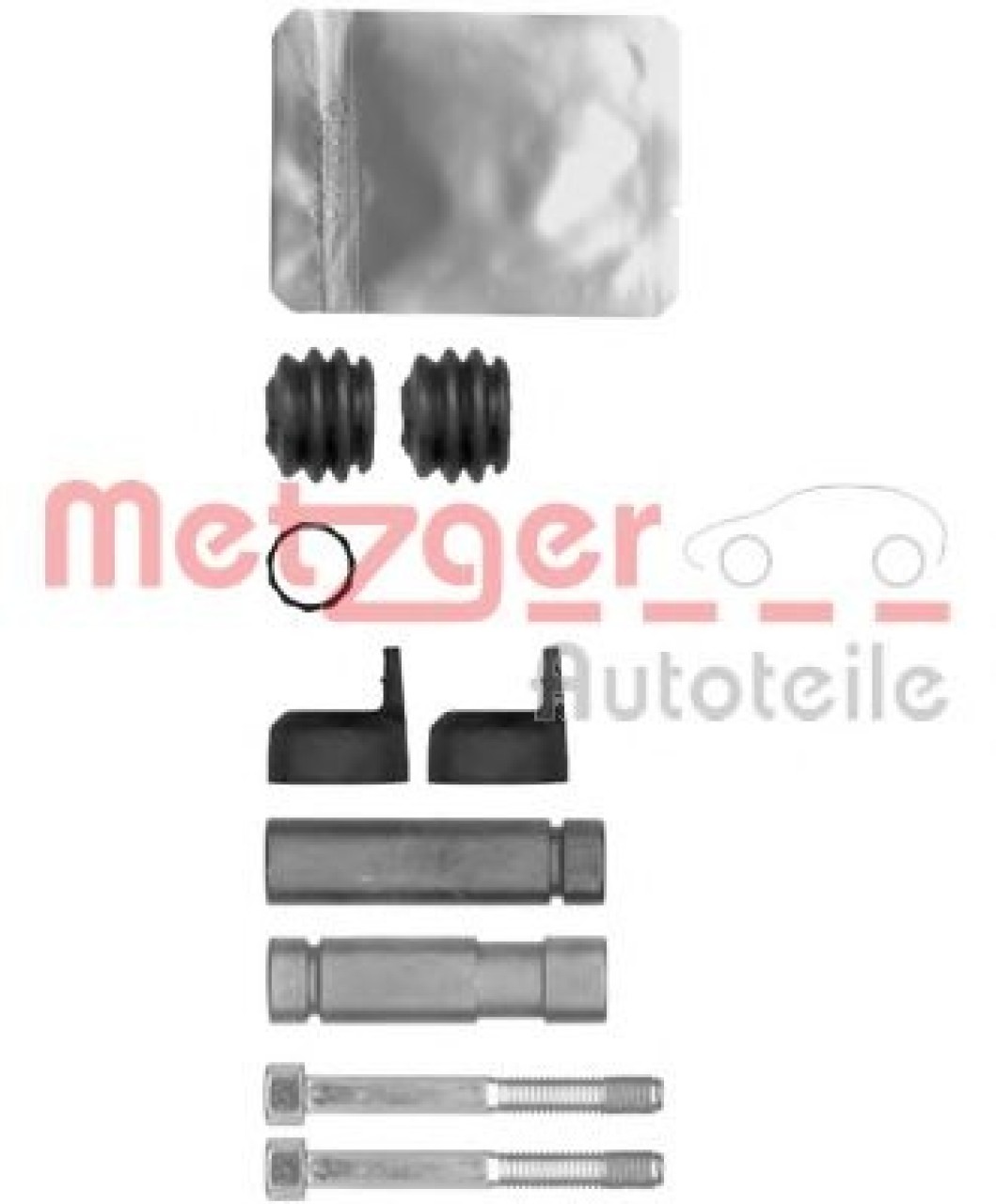Set bucsi de ghidaj, etrier frana VW CRAFTER 30-50 caroserie (2E) (2006 - 2016) METZGER 113-1499X piesa NOUA