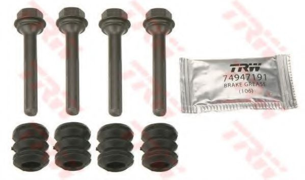 Set bucsi de ghidaj, etrier frana VW PASSAT (3A2, 35I) (1988 - 1997) TRW SP9896 piesa NOUA