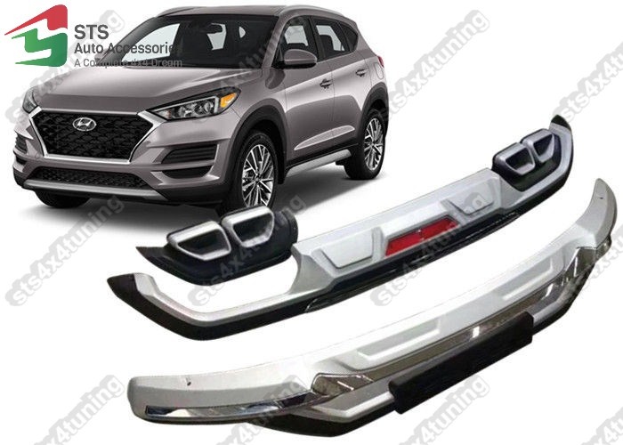 SET BULLBAR FATA SI PROTECTIE BARA SPATE HYUNDAI TUCSON 2019-2021 [V1]