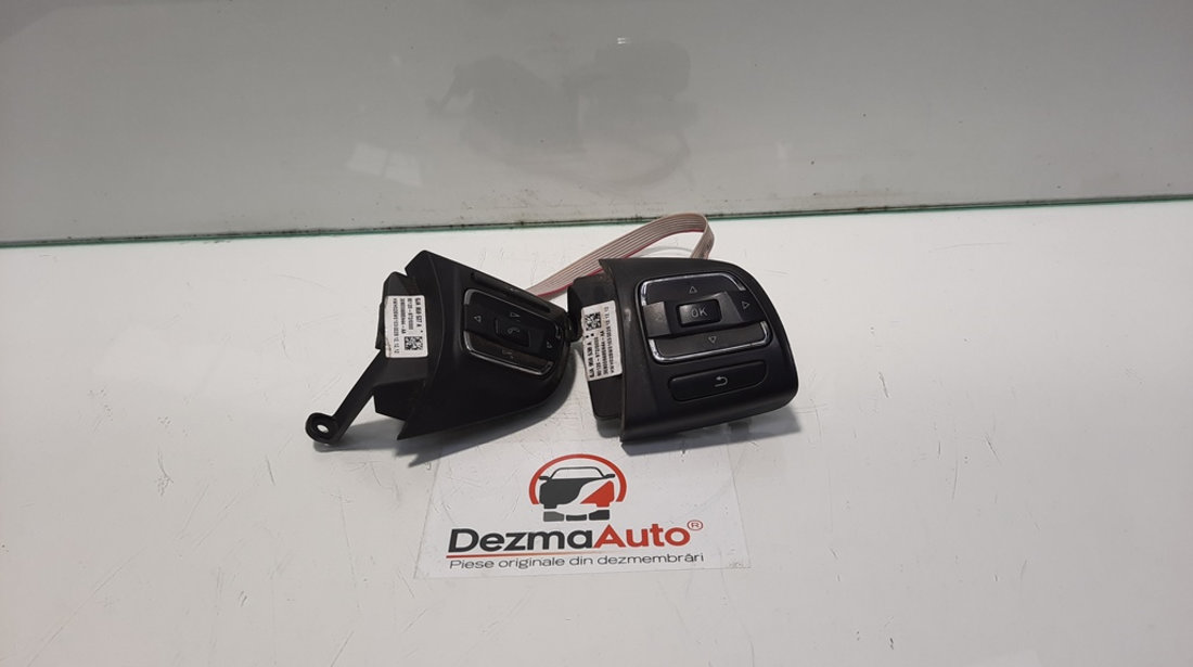 Set butoane comenzi volan, Seat Toledo 4 (KG3) [Fabr 2012-2018] 6JA959537A, 6JA959538A (id:417191)