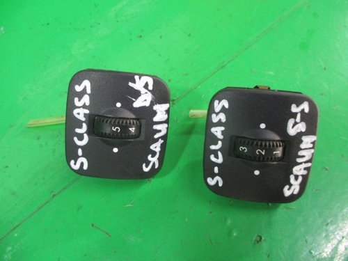 SET BUTON / BUTOANE REGLAJ SCAUN STANGA - DREAPTA SPATE MERCEDES S-CLASS W220 FAB. 1998 - 2005 ⭐...