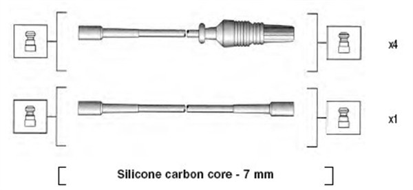 Set cablaj aprindere (941085140566 MAGNE