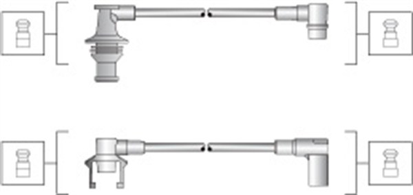 Set cablaj aprindere (941145260723 MAGNETI MARELLI) RENAULT