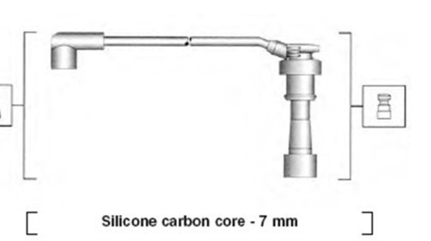 Set cablaj aprindere (941285150872 MAGNETI MARELLI) MITSUBISHI