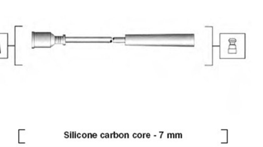 Set cablaj aprindere (941295080880 MAGNETI MARELLI) HYUNDAI