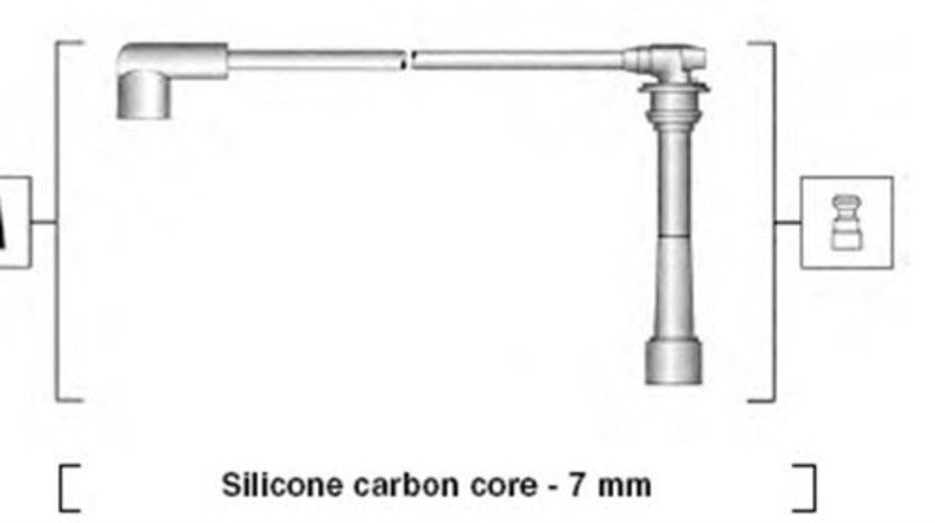 Set cablaj aprindere (941295160887 MAGNETI MARELLI) HYUNDAI