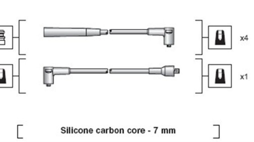 Set cablaj aprindere (941318111071 MAGNETI MARELLI) BMW,MAZDA,MITSUBISHI