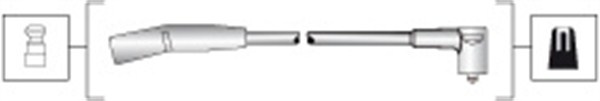 Set cablaj aprindere (941318111280 MAGNETI MARELLI) FORD,MAZDA