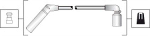 Set cablaj aprindere (941318111292 MAGNETI MARELLI) CHEVROLET