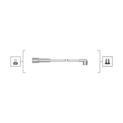 Set cablaj aprindere (941319170005 MAGNETI MARELLI) FIAT,LANCIA