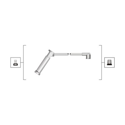 Set cablaj aprindere (941319170084 MAGNETI MARELLI) FORD,MAZDA