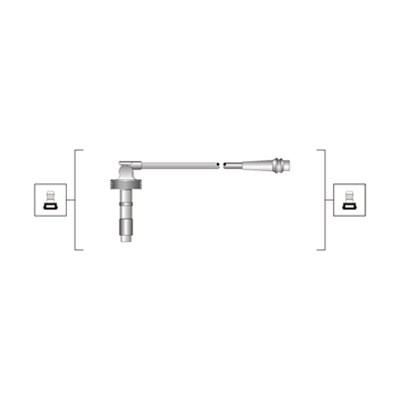 Set cablaj aprindere (941319170087 MAGNETI MARELLI) RENAULT,VOLVO