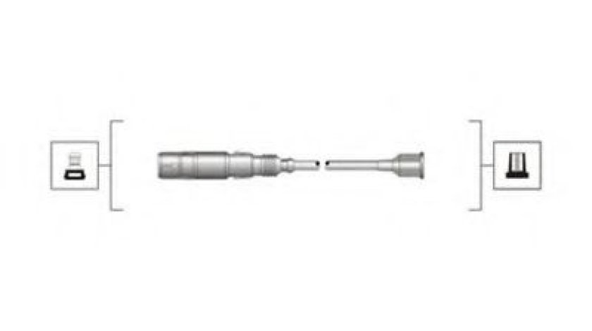 Set cablaj aprindere AUDI A4 (8D2, B5) (1994 - 2001) MAGNETI MARELLI 941319170086 piesa NOUA