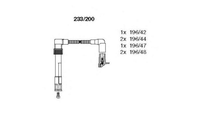 Set cablaj aprindere Audi AUDI A4 (8D2, B5) 1994-2001 #2 078905113