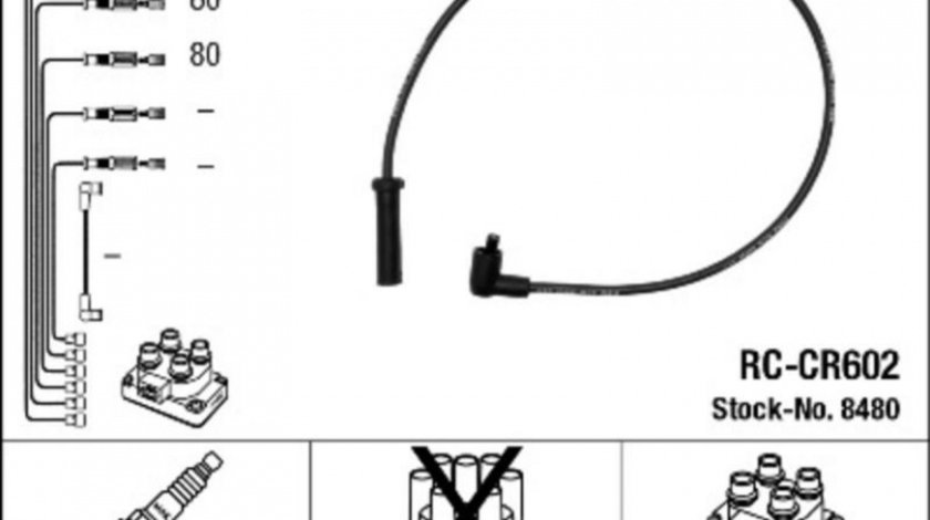 Set cablaj aprindere Citroen XM Estate (Y3) 1989-1994 #2 0300891044