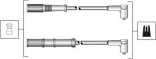 Set cablaj aprindere FIAT DOBLO Cargo (223) (2000 - 2016) MAGNETI MARELLI 941318111301 piesa NOUA