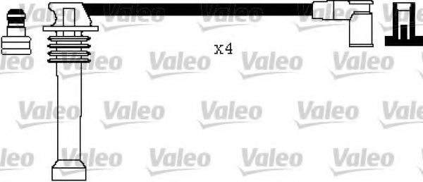 Set cablaj aprindere FORD FIESTA V (JH, JD) (2001 - 2010) VALEO 346367 piesa NOUA