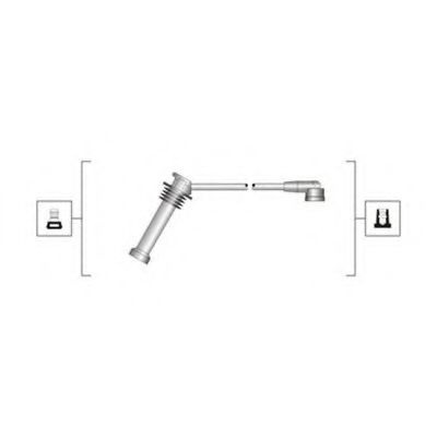 Set cablaj aprindere FORD MONDEO II Limuzina (BFP) (1996 - 2000) MAGNETI MARELLI 941319170007 piesa NOUA