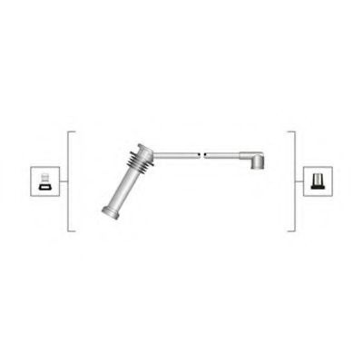 Set cablaj aprindere FORD MONDEO II Limuzina (BFP) (1996 - 2000) MAGNETI MARELLI 941319170038 piesa NOUA