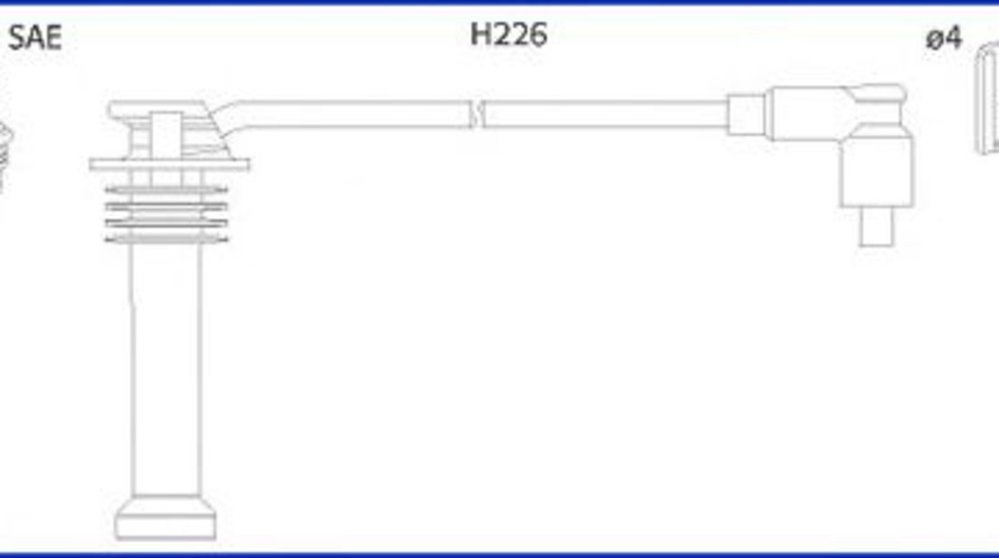 Set cablaj aprindere FORD TRANSIT CONNECT (P65, P70, P80) (2002 - 2016) HITACHI 134672 piesa NOUA