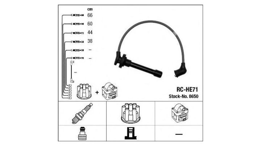 Set cablaj aprindere Honda ACCORD Mk VII (CG, CK) 1997-2003 #2 0300891099