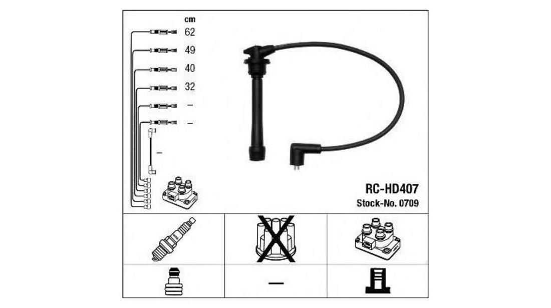 Set cablaj aprindere Kia CEE D SW (ED) 2007-2012 #2 0300891520