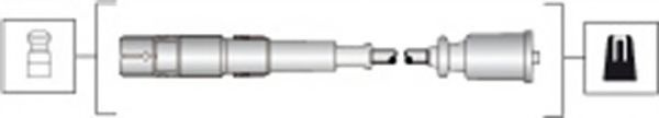 Set cablaj aprindere MERCEDES G-CLASS (W463) (1989 - 2016) MAGNETI MARELLI 941318111285 piesa NOUA