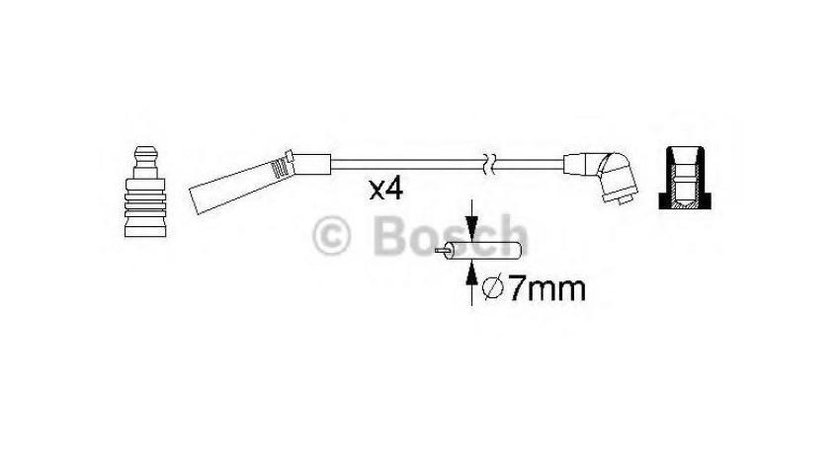 Set cablaj aprindere Mitsubishi COLT Mk IV (CA_A) 1992-1996 #2 0986357157