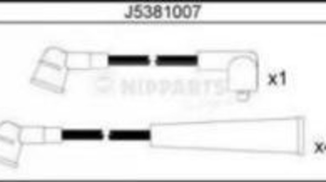 Set cablaj aprindere NISSAN PICK UP III (D22) (1997 - 2016) NIPPARTS J5381007 piesa NOUA