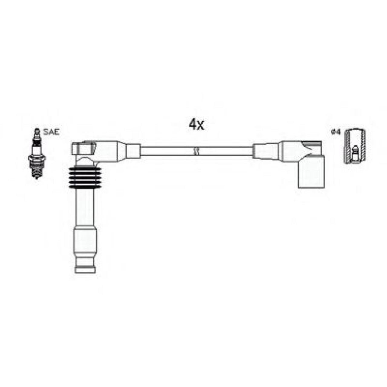 Set cablaj aprindere OPEL ANTARA (2006 - 2016) HITACHI 134759 piesa NOUA