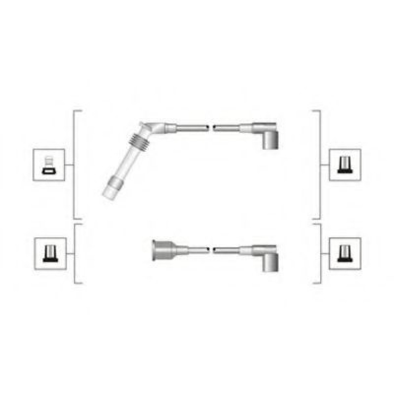 Set cablaj aprindere OPEL ASTRA F Combi (51, 52) (1991 - 1998) MAGNETI MARELLI 941319170027 piesa NOUA