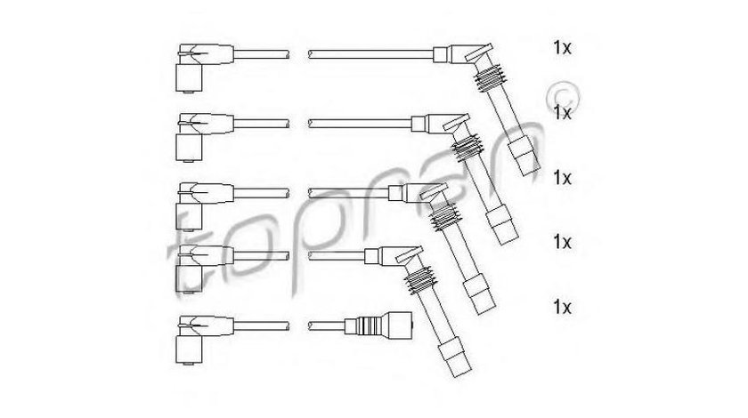 Set cablaj aprindere Opel CORSA B (73_, 78_, 79_) 1993-2002 #2 09556