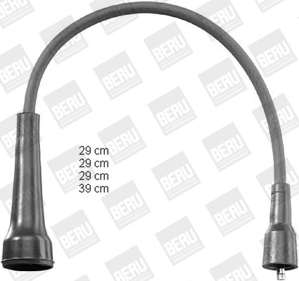 Set cablaj aprindere (PRO1185 BER) RENAULT