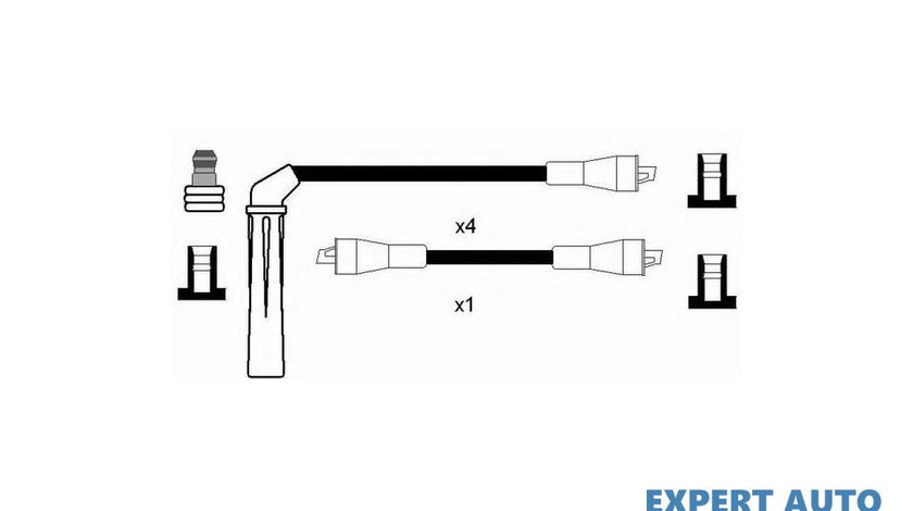 Set cablaj aprindere Saab 9-3 (YS3D) 1998-2003 #2 0300891169