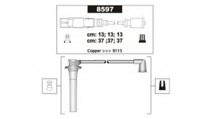 Set cablaj aprindere Smart CITY-COUPE (450) 1998-2004 #2 941318111303