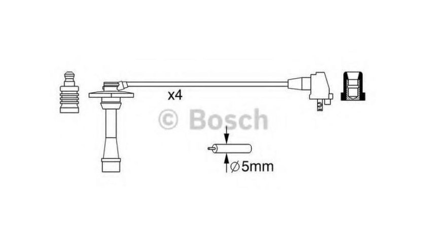 Set cablaj aprindere Toyota COROLLA (_E11_) 1997-2002 #2 0986357259