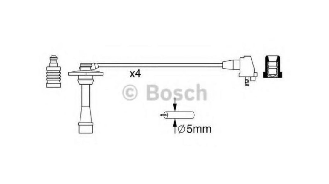 Set cablaj aprindere Toyota COROLLA Liftback (_E11_) 1997-2002 #2 0986357259