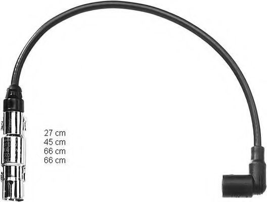 Set cablaj aprindere VW GOLF III (1H1) (1991 - 1998) BERU ZEF989 piesa NOUA