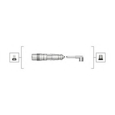 Set cablaj aprindere VW LUPO (6X1, 6E1) (1998 - 2005) MAGNETI MARELLI 941319170119 piesa NOUA